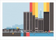 **PREORDER** Chicago (after Saul Steinberg) Signed